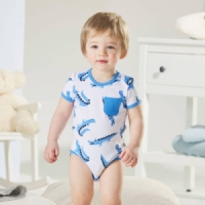 Baby-Jungen-Body mit Krokodilen 6.99 €