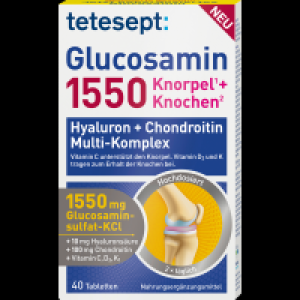 Tetesept Glucosamin 1550 f&uuml;r Knorpel + Knochen