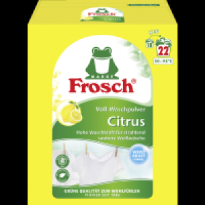 Frosch Voll-Waschpulver Citrus 22 WL