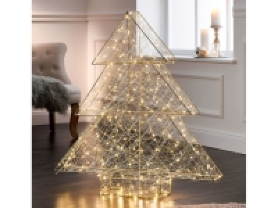 Lidl Pureday Pureday LED-Tannenbaum 3D-Modern Art