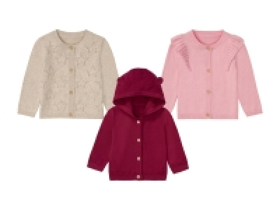 lupilu Baby Mädchen Strickjacke, aus Bio-Baumwolle