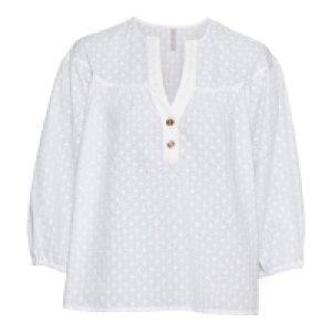 NKD  Damen-Bluse mit Stickerei-Muster