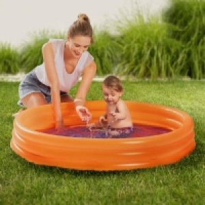 Happy People 3-Ring-Pool zum Aufblasen, ca. 100x23cm 8.99 €