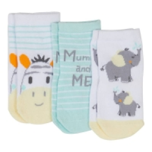Baby-Socken mit Tier-Motiven, 3er-Pack 8.99 €