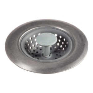Abfluss-Sieb mit Stöpsel-Funktion, ca. 11x4,5cm 8.99 €