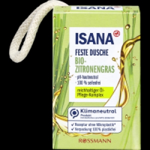 Rossmann Isana Feste Dusche Bio-Zitronengras