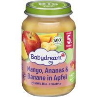 Rossmann Babydream Bio Mango, Ananas & Banane in Apfel