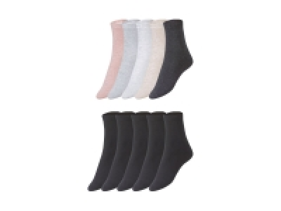 esmara Damen Socken, 5 Paar, mit hohem Baumwollanteil 4.99 €