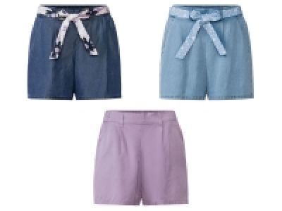 esmara Damen Shorts, mit Fasern natürlichen Ursprungs 6.99 €