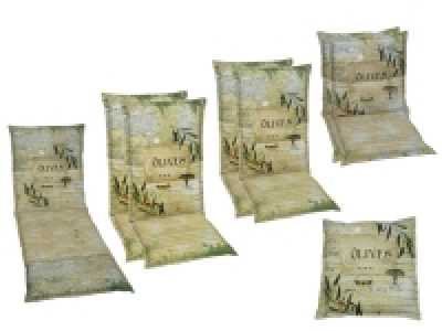 GO-DE Textil GO-DE Gartenauflage »Flamingo olive«, mit Stehsaum 25.73 €