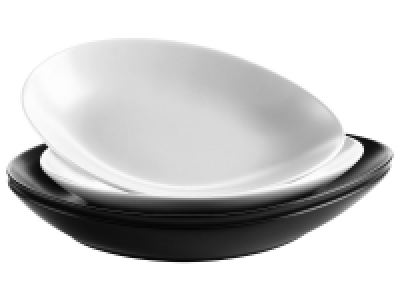 MÄSER Serie Glendale, Beilagenschalen Set 4-teilig, große flache Servi
