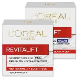 LOr&eacute;al Revitalift Gesichtspflege Tag oder Nacht