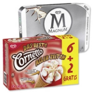 Langnese Cornetto Schokolade, Erdbeere Classic