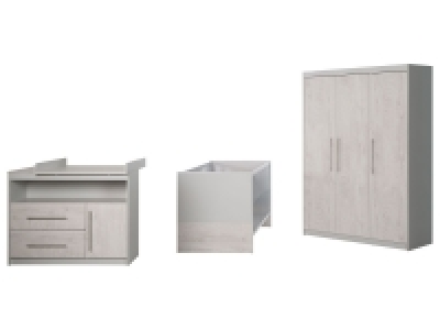 roba Kinderzimmerset »Maren 2« - Bett, Wickelkommode, Schrank 658.94 €