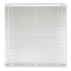 PVC-Jalousie - weiß - mit Zubehör - 100x160 cm