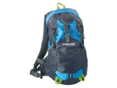 Lidl Fischer FISCHER Rucksack mit Helmnetz, blau