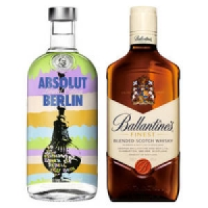 Absolut Vodka oder Ballantines Finest Scotch Whisky 10.99&nbsp;&euro;