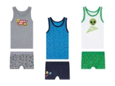 Kleinkinder/Kinder Jungen Unterwäscheset mit Bio-Baumwolle 3.99 €