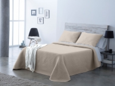 Lidl Kinzler Kinzler Tagesdecke Alba beige