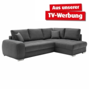 Ecksofa - graphit - Boxspringfederung - Liegefunktion 899.00 €