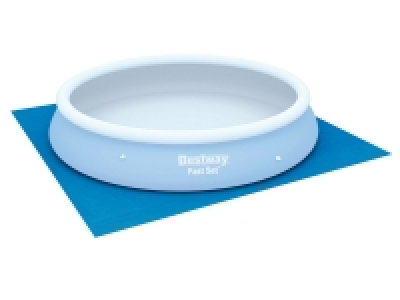 Bestway Bodenplane Poolunterlage, 396x396 cm für Pools mit einem Durch 14.50 €
