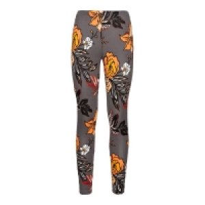 NKD  Damen-Caprileggings mit Blumenmuster