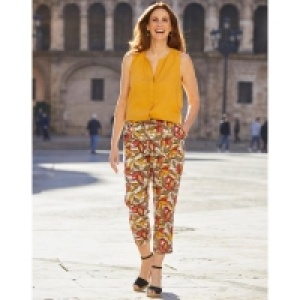 Damen-Caprihose mit Leinen 10.49 €