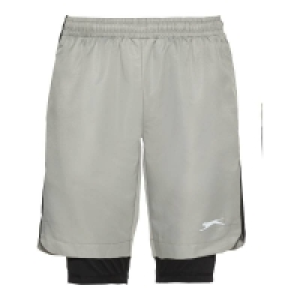 Slazenger Herren-2-in-1-Fitness-Bermudas mit Radlerhose 3.89 €