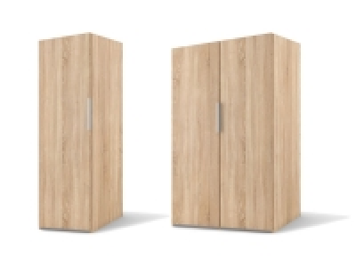 Express Möbel Drehtürenschrank »Escalo«, mit Wäscheboden, Kleiderstang