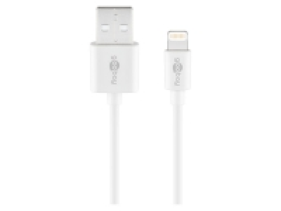 Lidl Goobay Goobay Lightning auf USB A 2.0-Lade- und Synchronisationskabel, 2 m, w