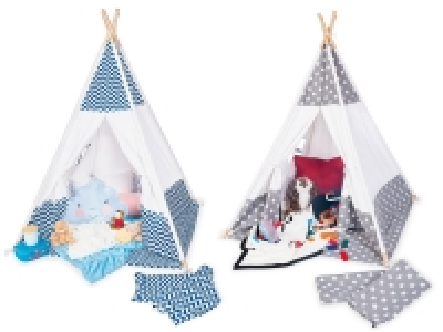 Pinolino Tipi Zelt Kinder, ab 3 Jahren, inklusive Bodenmatte, mit Fens 72.10 €