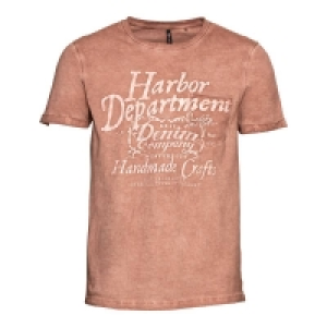 Herren-T-Shirt mit Ölwaschungen 5.39 €