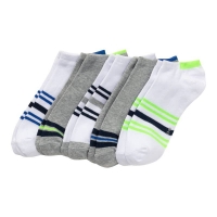 NKD  Herren-Sneaker-Socken mit Streifen, 5er-Pack