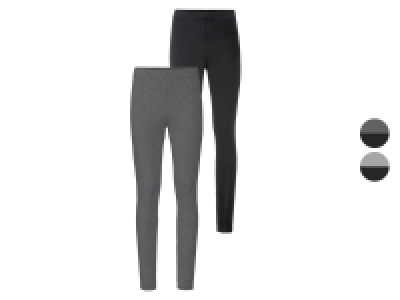 ESMARA® Leggings Damen, 2 Stück, elastischer Bund 6.99 €