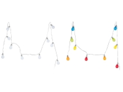 Lidl Livarno Home LIVARNO HOME LED Sommerlichterkette, mit 10 Gl&uuml;hbirnen