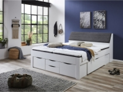 Relita Funktionsbett »Maxi«, mit Bettschubladen und Polsterkopfteil