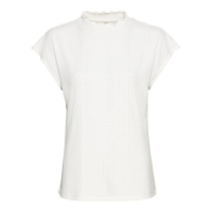 Damen-T-Shirt in Ripp-Optik 3.00 €