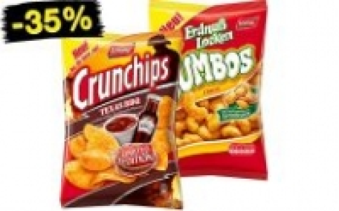 Lorenz Crunchips oder Erdnuß Locken 1.29 €