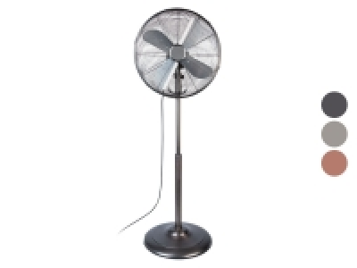Lidl Silvercrest SILVERCREST Standventilator »SSVM 40 B2«, aus Metall, mit breitem Fuß