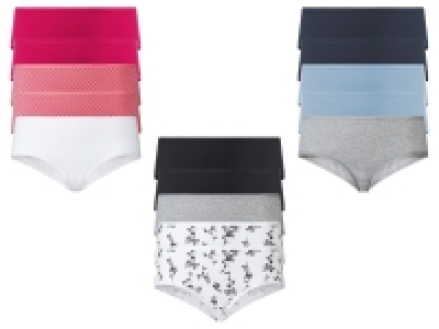 esmara Damen Hipster, 5 Stück, mit hohem Baumwollanteil 5.99 €