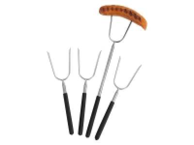 GRILLMEISTER Teleskop-Grillspieße, 4er Set, inkl. Tasche 8.99 €