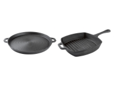 GRILLMEISTER Bratpfanne / Grillpfanne aus Gusseisen 17.99 €
