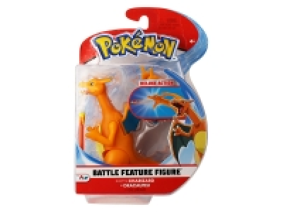 Jazwares Pokémon Battle Feature Figur Glurak
