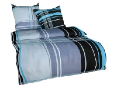 Setex Feinbiber Bettwäsche »Squares«, Türkis 27.99 €