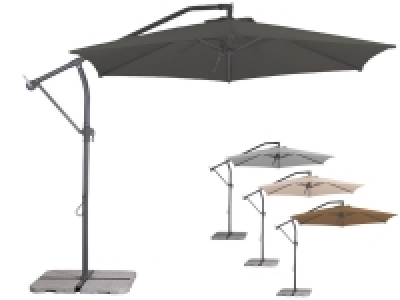 Lidl Schneider Schneider Ampelschirm »Palmera«, 6-teilig, 300 cm Durchmesser, UV-Schu