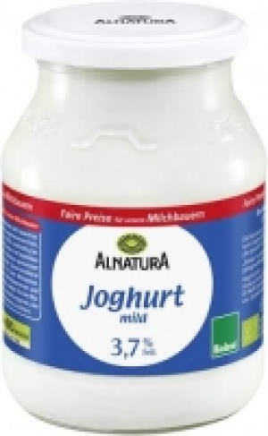 Joghurt mild 3,7 % Fett (im Mehrwegglas) 1.39 €