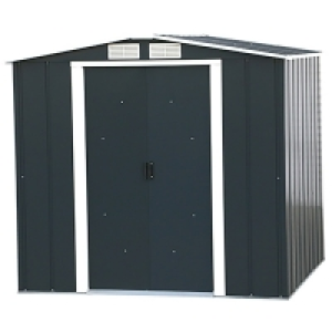 OBI  Duramax Metallgerätehaus ECO Anthrazit 6 x 6