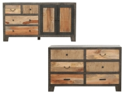 Garden Pleasure Sideboard »TARIM«, in dunklen Holztönen