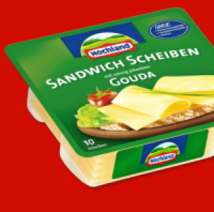 HOCHLAND Sandwich-Käsescheiben 1.49 €