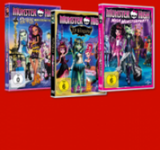 MONSTER HIGH Unterhaltung f&uuml;r die Kleinen auf DVD 7.99&nbsp;&euro;
